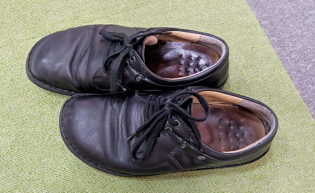 古くなったFINN COMFORTの靴