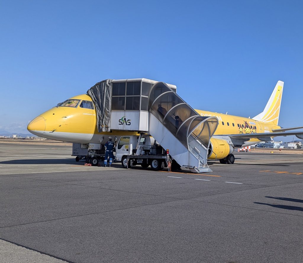 晴天の小牧空港