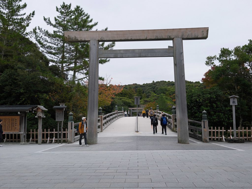 伊勢神宮鳥居